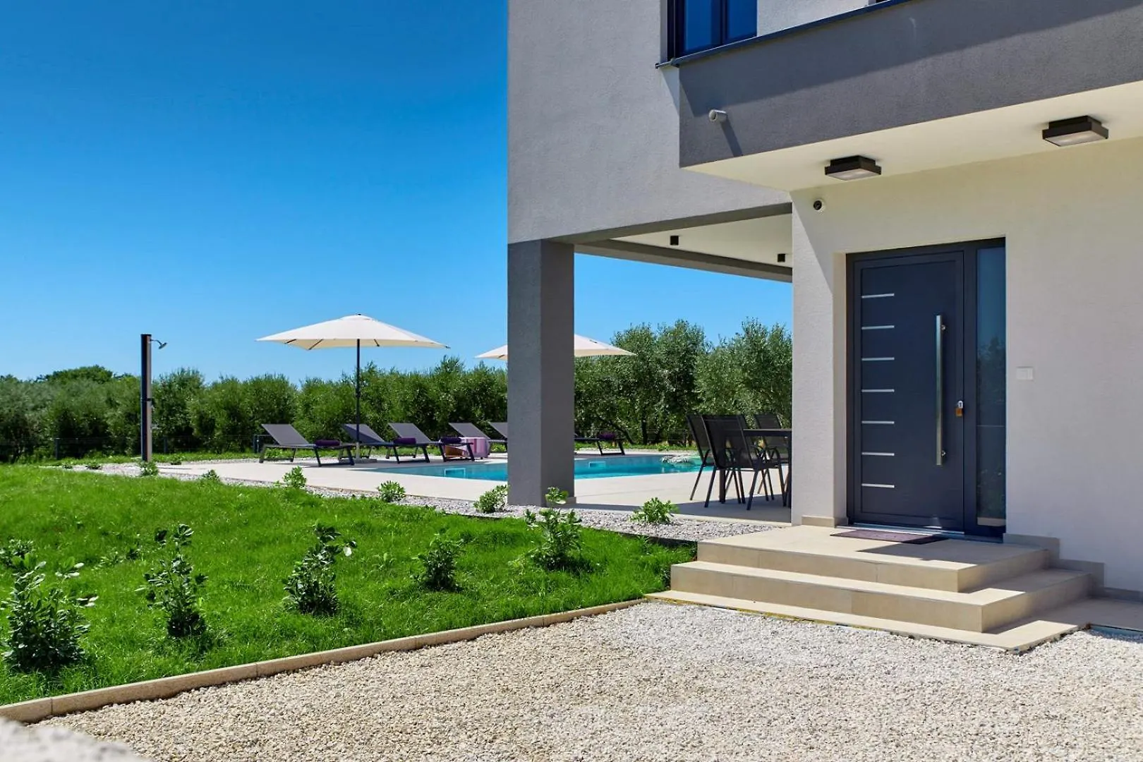 Brand New Villa Borina With Pool Loborika