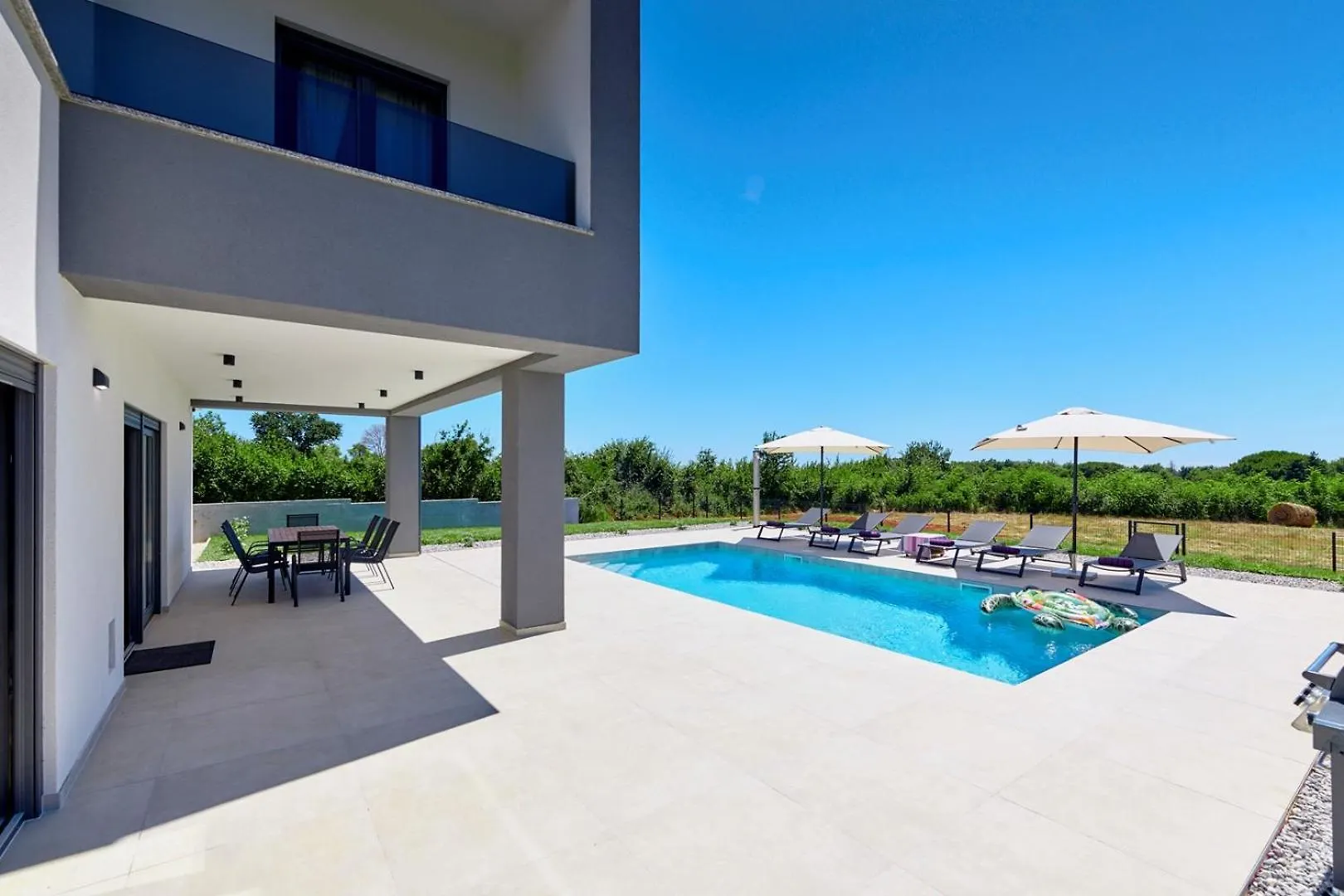 Brand New Villa Borina With Pool Loborika Croatia